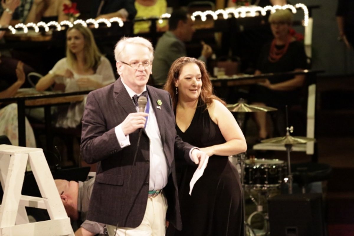 Jeffrey Ellis and Kate Adams at 