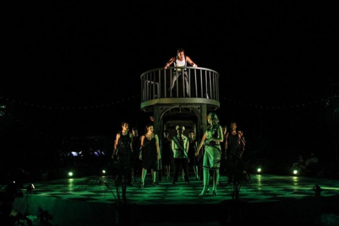 Photo Flash: Brand New Shots of Randi Garza, Cesar Restrepo, Charlie Brady and More in Serenbe's Reimagined EVITA!  Image