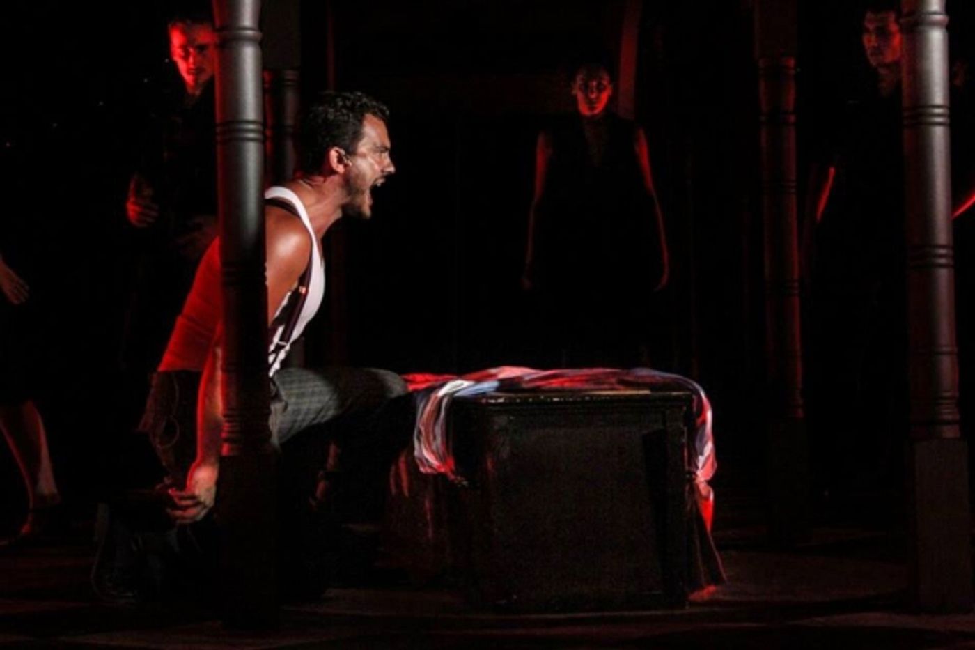 Photo Flash: Brand New Shots of Randi Garza, Cesar Restrepo, Charlie Brady and More in Serenbe's Reimagined EVITA!  Image