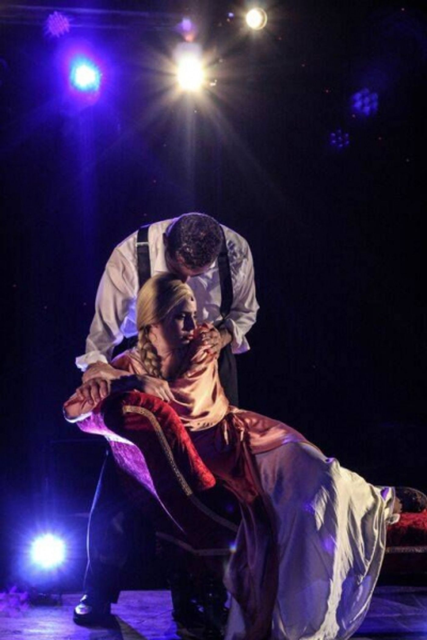 Photo Flash: Brand New Shots of Randi Garza, Cesar Restrepo, Charlie Brady and More in Serenbe's Reimagined EVITA!  Image