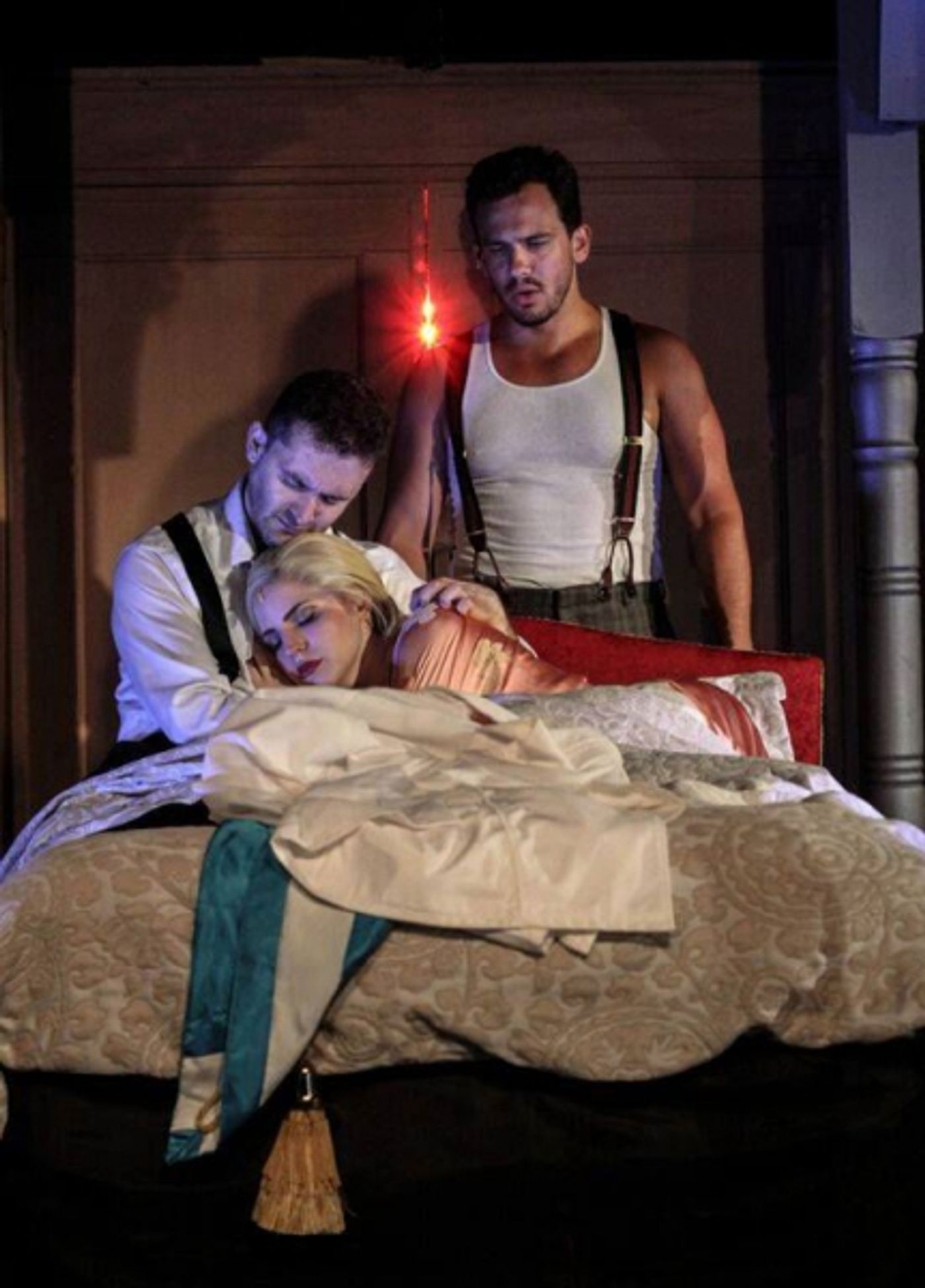 Photo Flash: Brand New Shots of Randi Garza, Cesar Restrepo, Charlie Brady and More in Serenbe's Reimagined EVITA!  Image