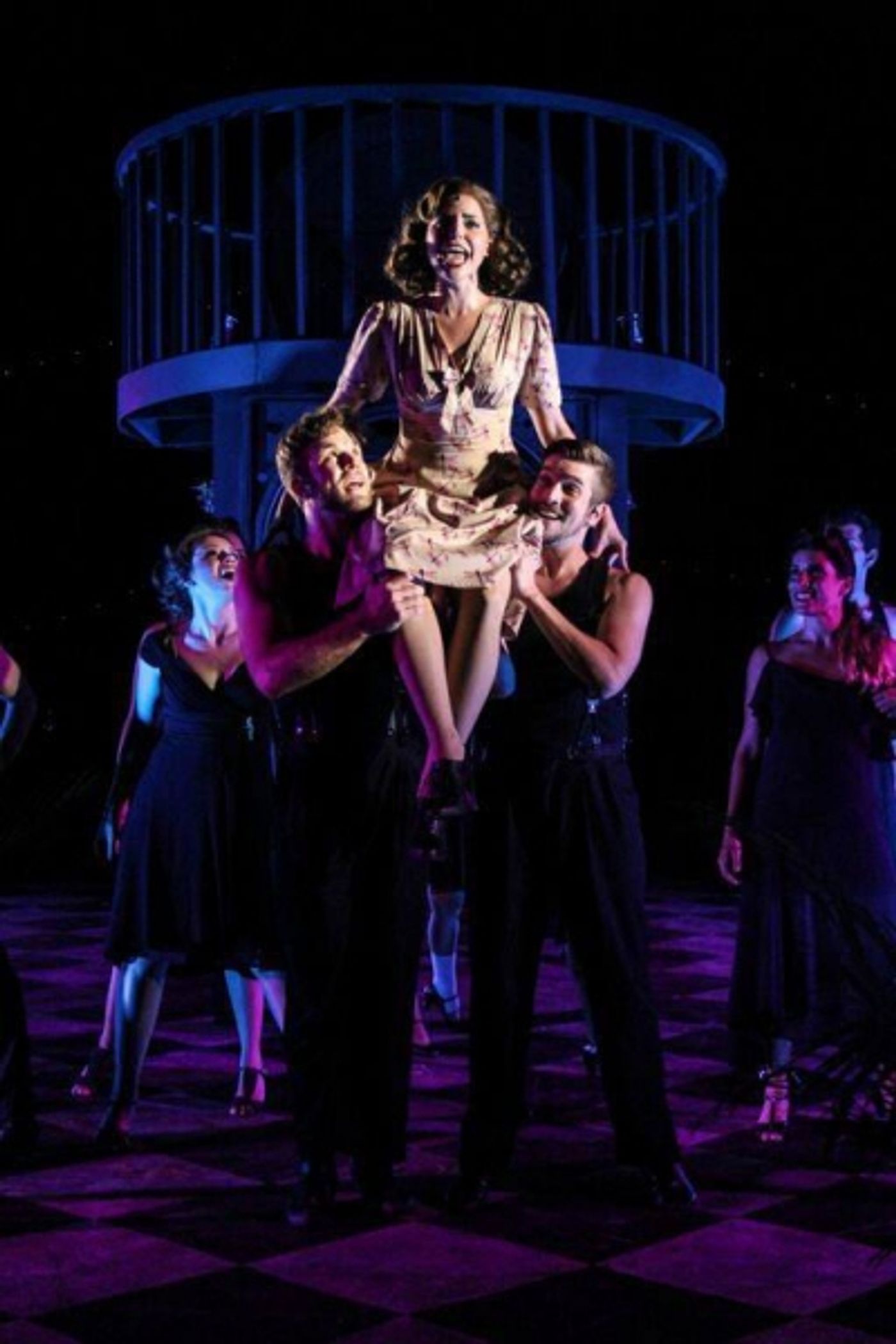 Photo Flash: Brand New Shots of Randi Garza, Cesar Restrepo, Charlie Brady and More in Serenbe's Reimagined EVITA!  Image