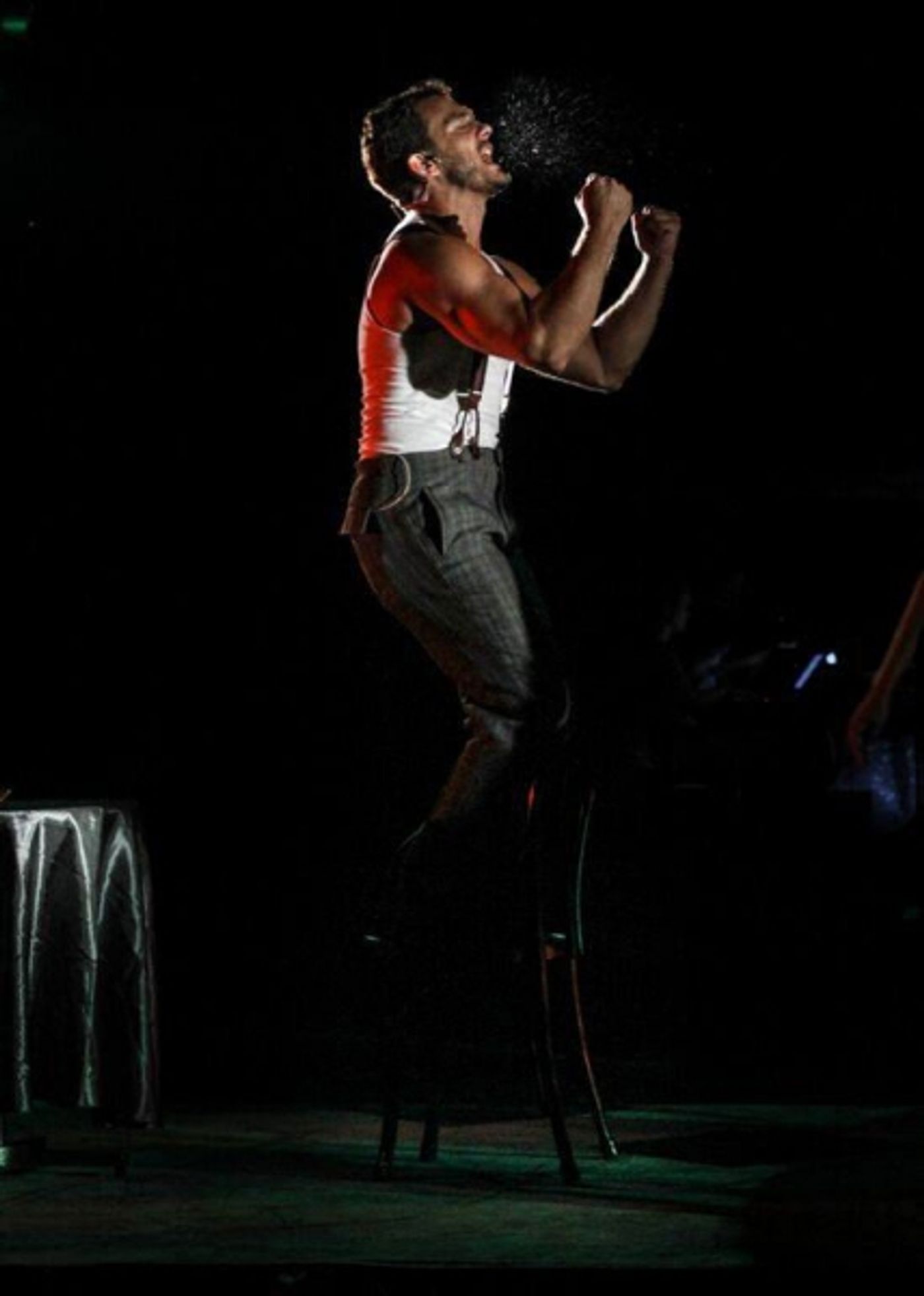 Photo Flash: Brand New Shots of Randi Garza, Cesar Restrepo, Charlie Brady and More in Serenbe's Reimagined EVITA!  Image