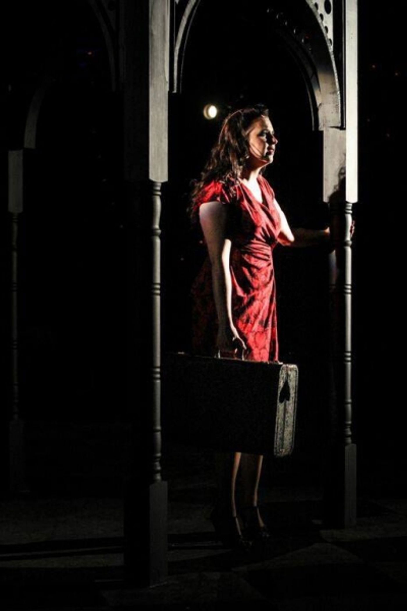 Photo Flash: Brand New Shots of Randi Garza, Cesar Restrepo, Charlie Brady and More in Serenbe's Reimagined EVITA!  Image