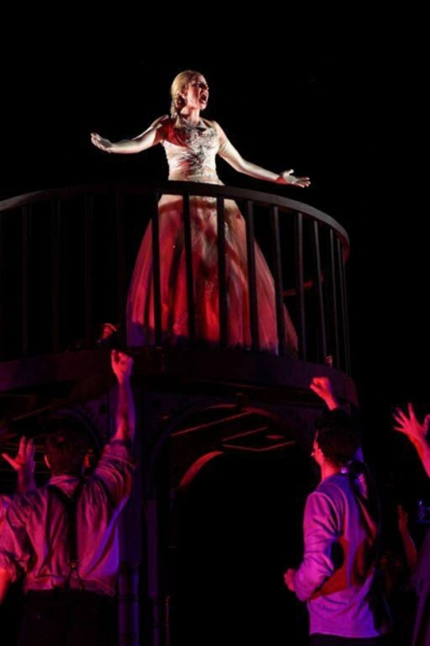 Photo Flash: Brand New Shots of Randi Garza, Cesar Restrepo, Charlie Brady and More in Serenbe's Reimagined EVITA!  Image