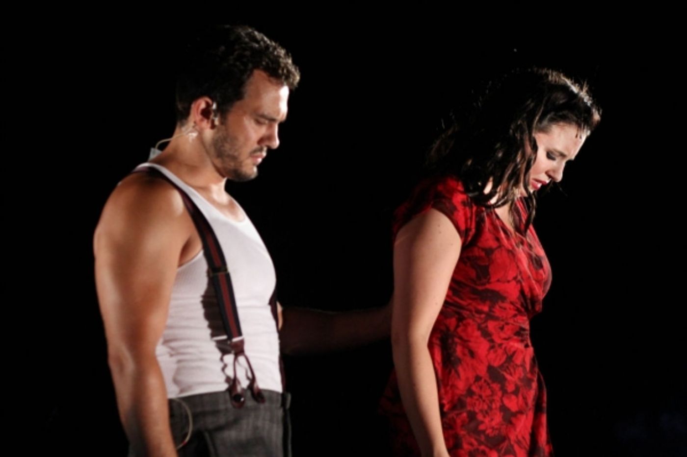 Photo Flash: Brand New Shots of Randi Garza, Cesar Restrepo, Charlie Brady and More in Serenbe's Reimagined EVITA!  Image