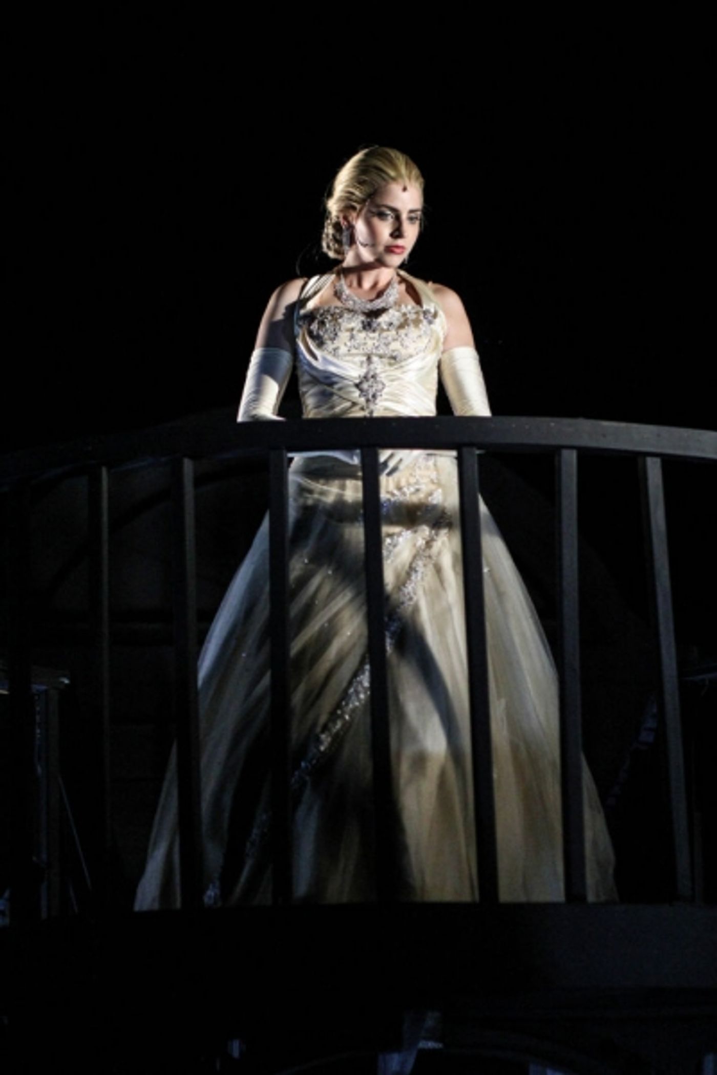 Photo Flash: Brand New Shots of Randi Garza, Cesar Restrepo, Charlie Brady and More in Serenbe's Reimagined EVITA!  Image