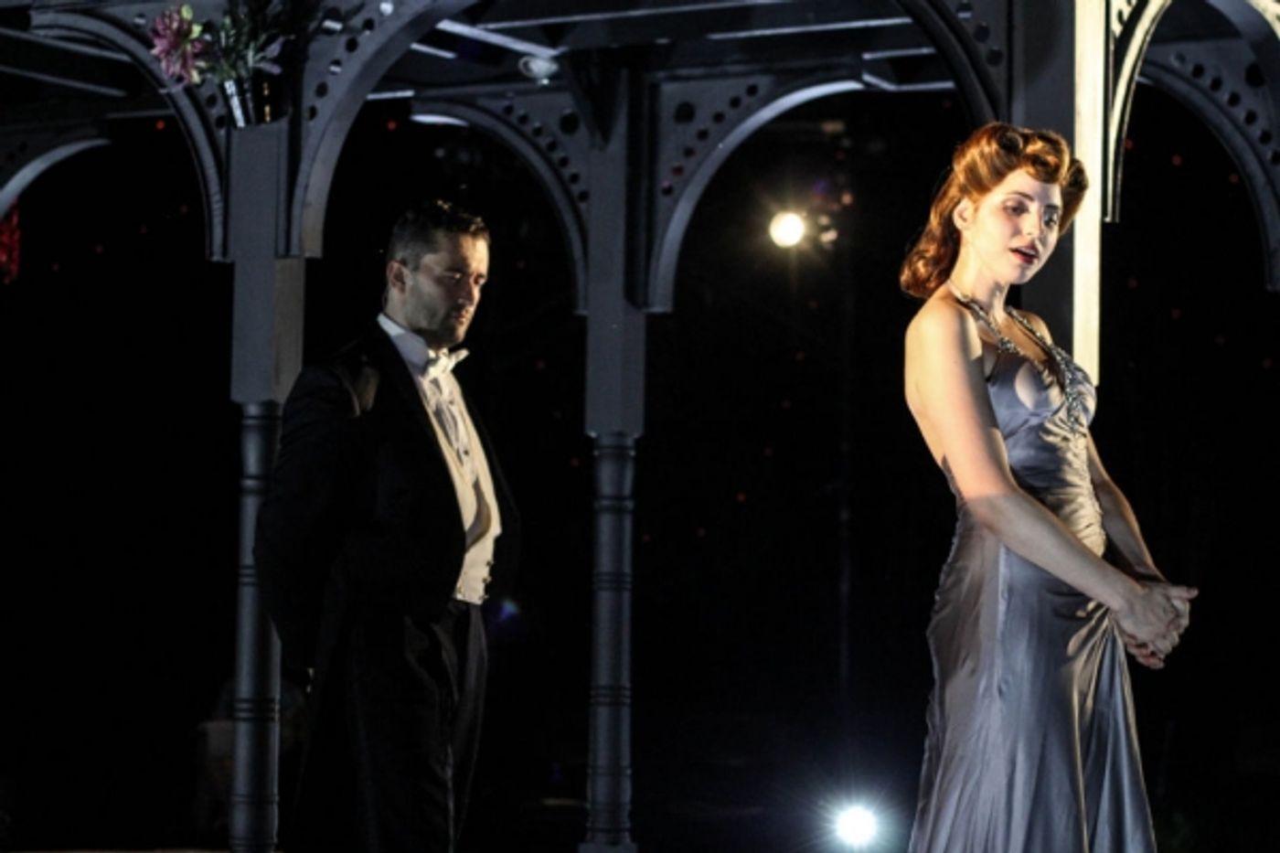 Photo Flash: Brand New Shots of Randi Garza, Cesar Restrepo, Charlie Brady and More in Serenbe's Reimagined EVITA!  Image