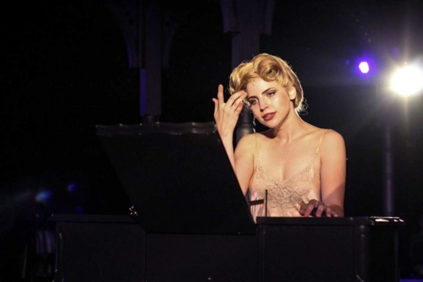 Photo Flash: Brand New Shots of Randi Garza, Cesar Restrepo, Charlie Brady and More in Serenbe's Reimagined EVITA!  Image