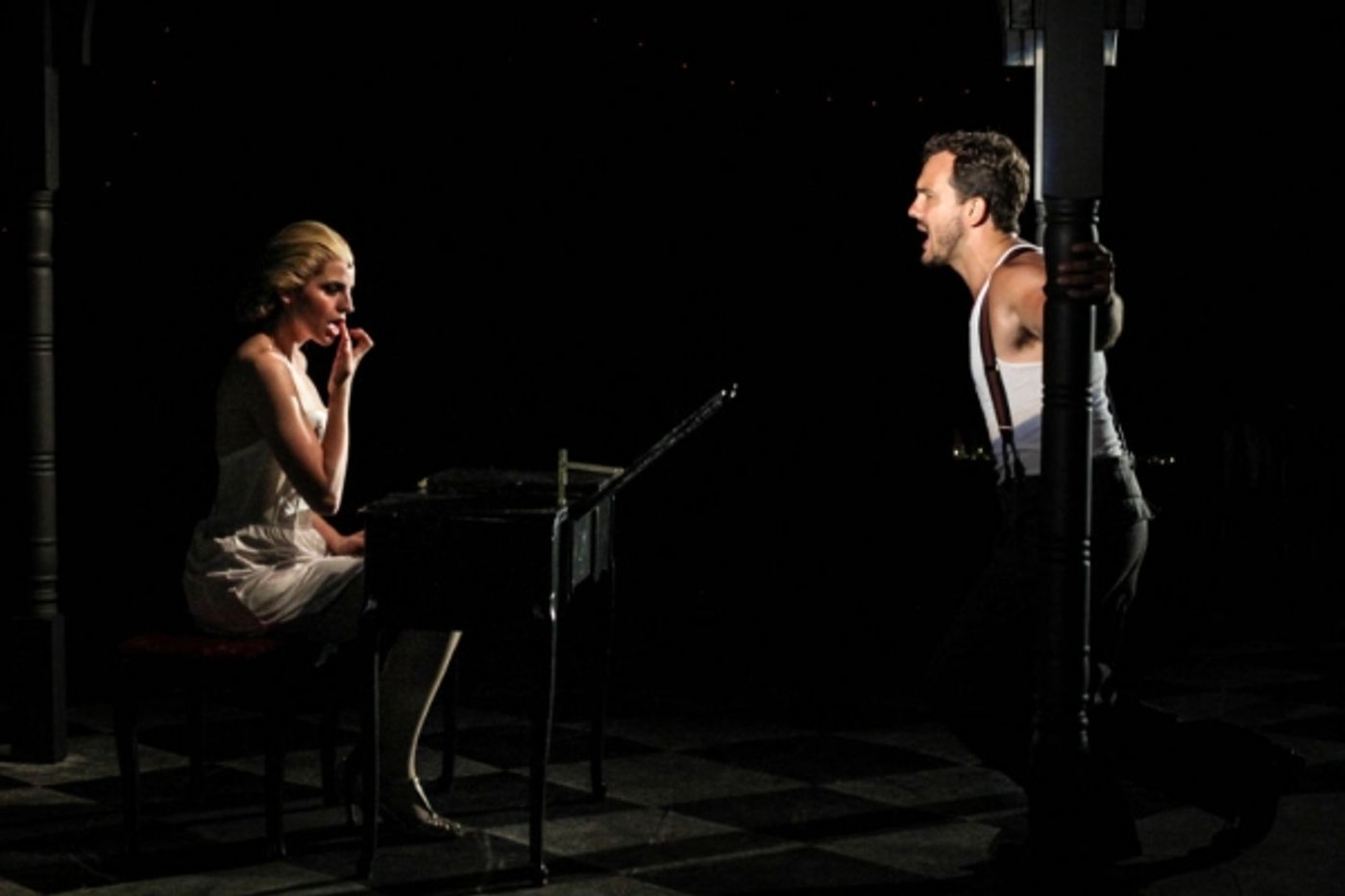 Photo Flash: Brand New Shots of Randi Garza, Cesar Restrepo, Charlie Brady and More in Serenbe's Reimagined EVITA!  Image