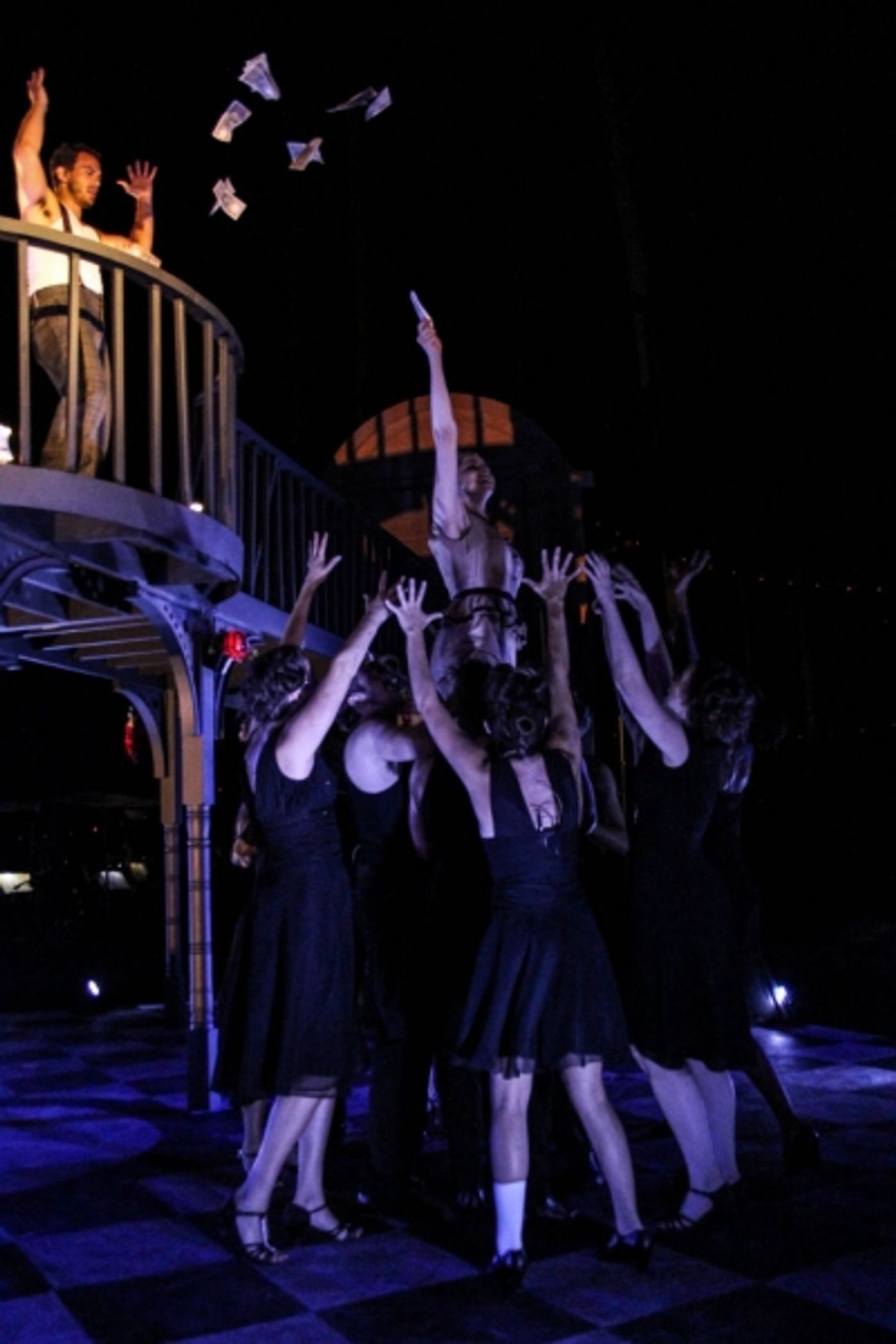 Photo Flash: Brand New Shots of Randi Garza, Cesar Restrepo, Charlie Brady and More in Serenbe's Reimagined EVITA!  Image