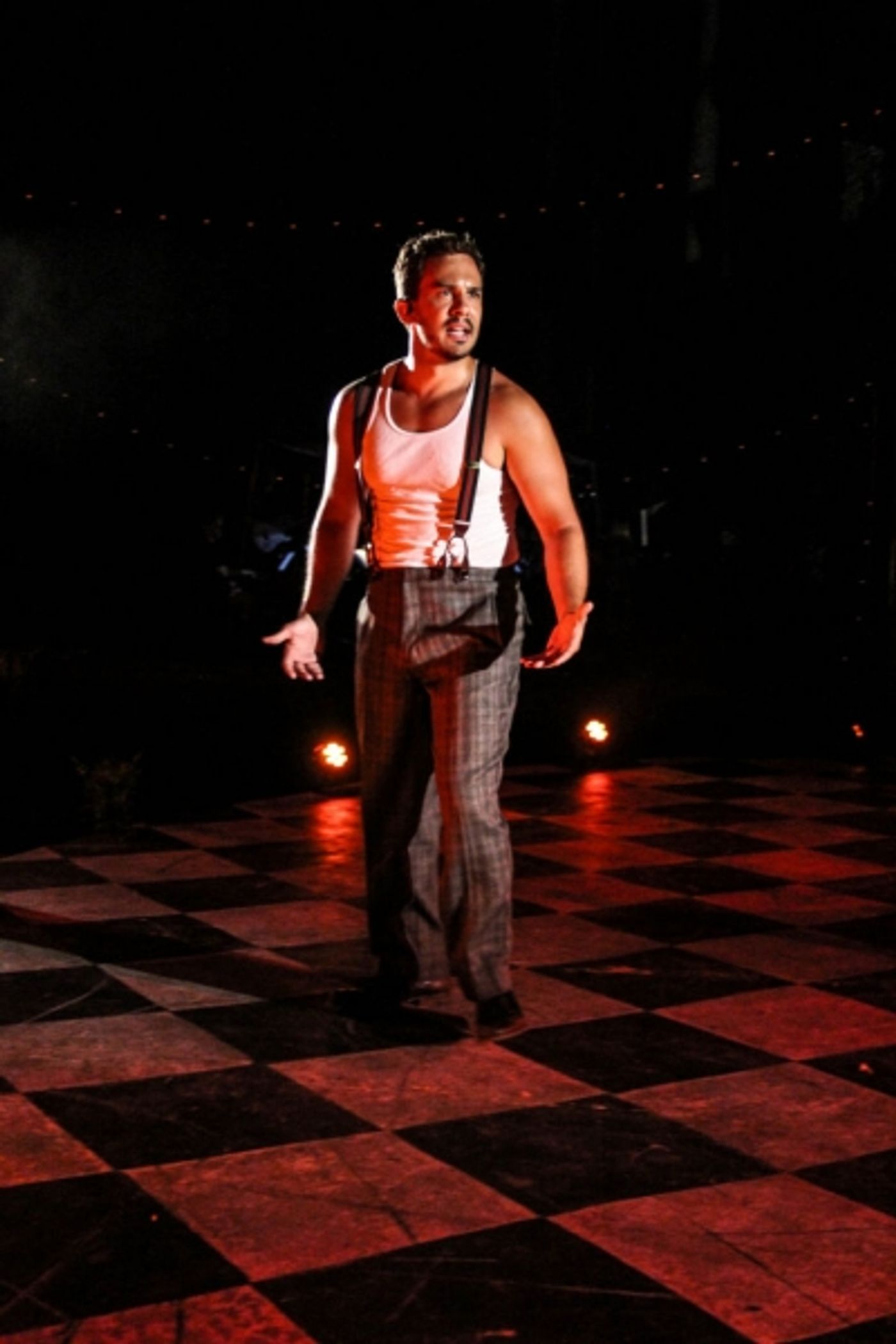 Photo Flash: Brand New Shots of Randi Garza, Cesar Restrepo, Charlie Brady and More in Serenbe's Reimagined EVITA!  Image