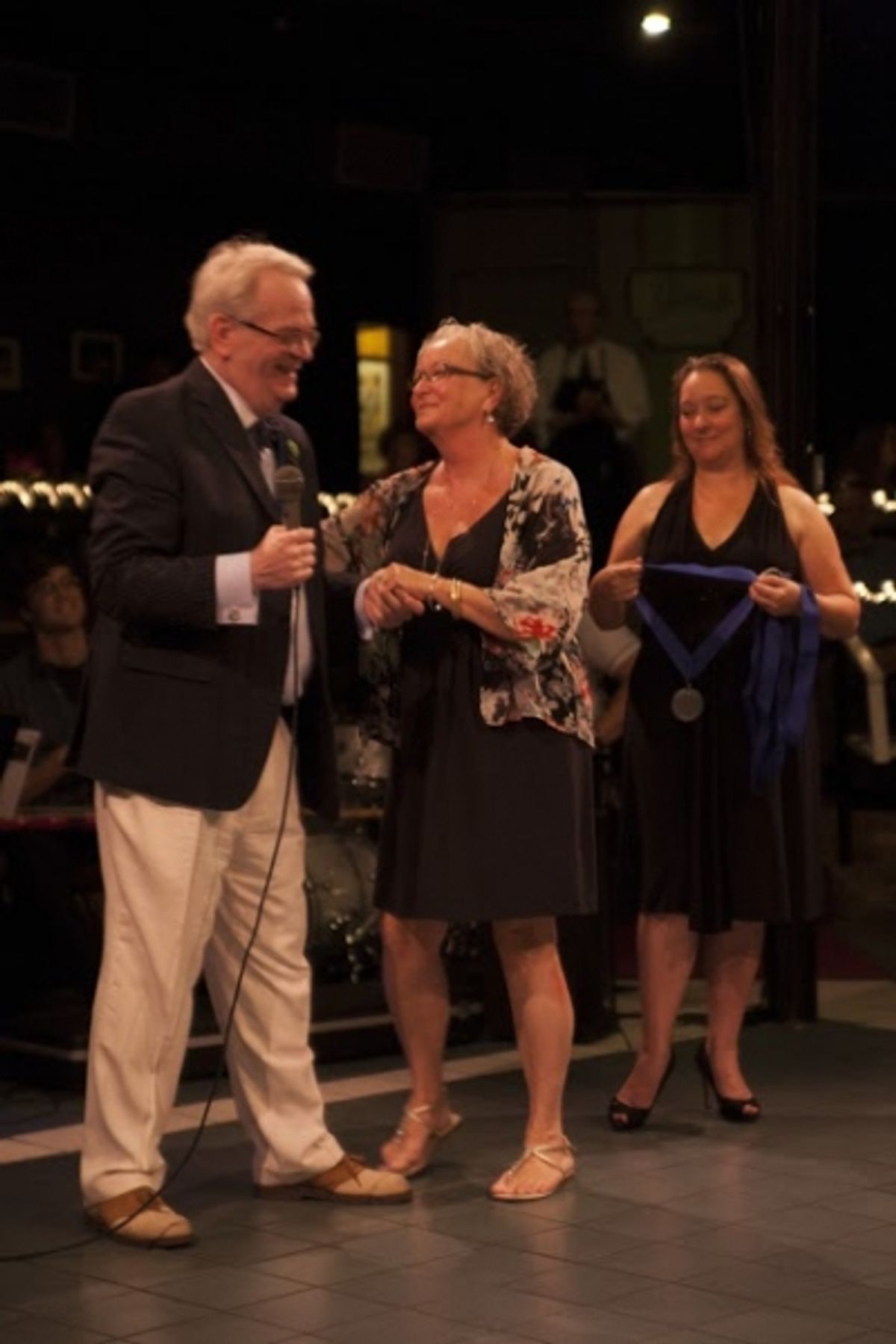 Jeffrey Ellis, Paula Flautt and Kate Adams at 