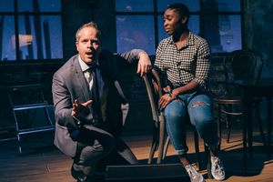 Damian Humbley and Cynthia Erivo Photo