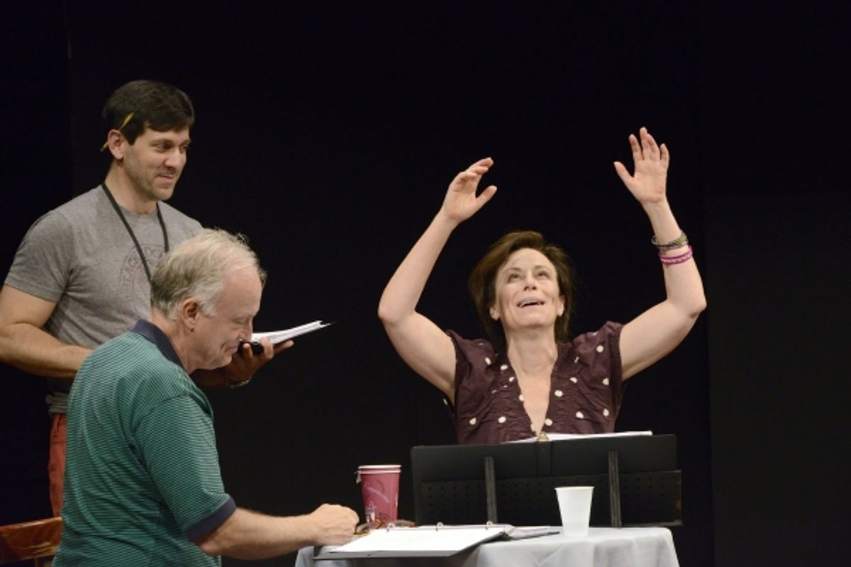 Reed Birney, Jane Kaczmarek, Michael Berresse at 