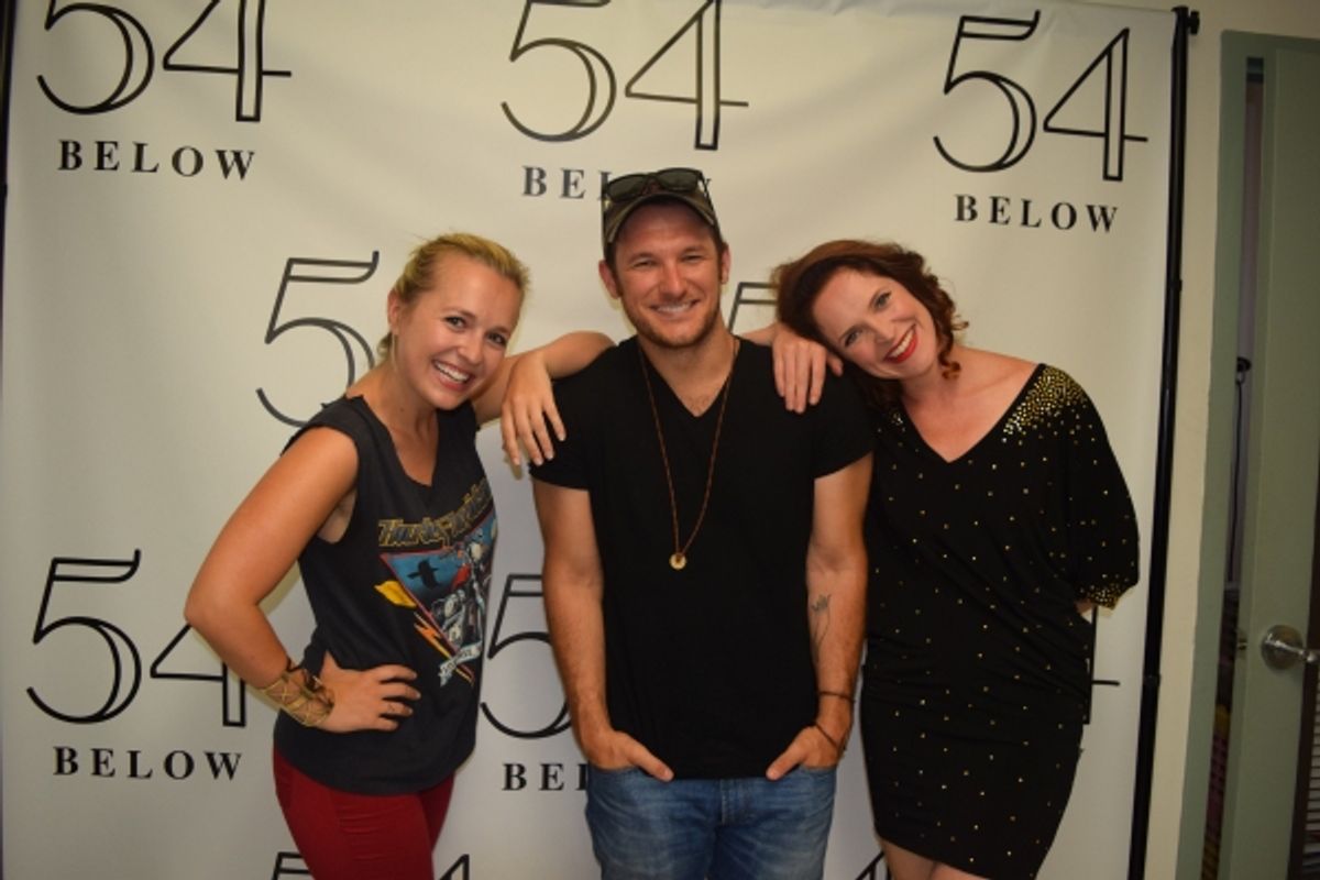 Julia Mattison, Drew Gasparini, and Grace McLean at 