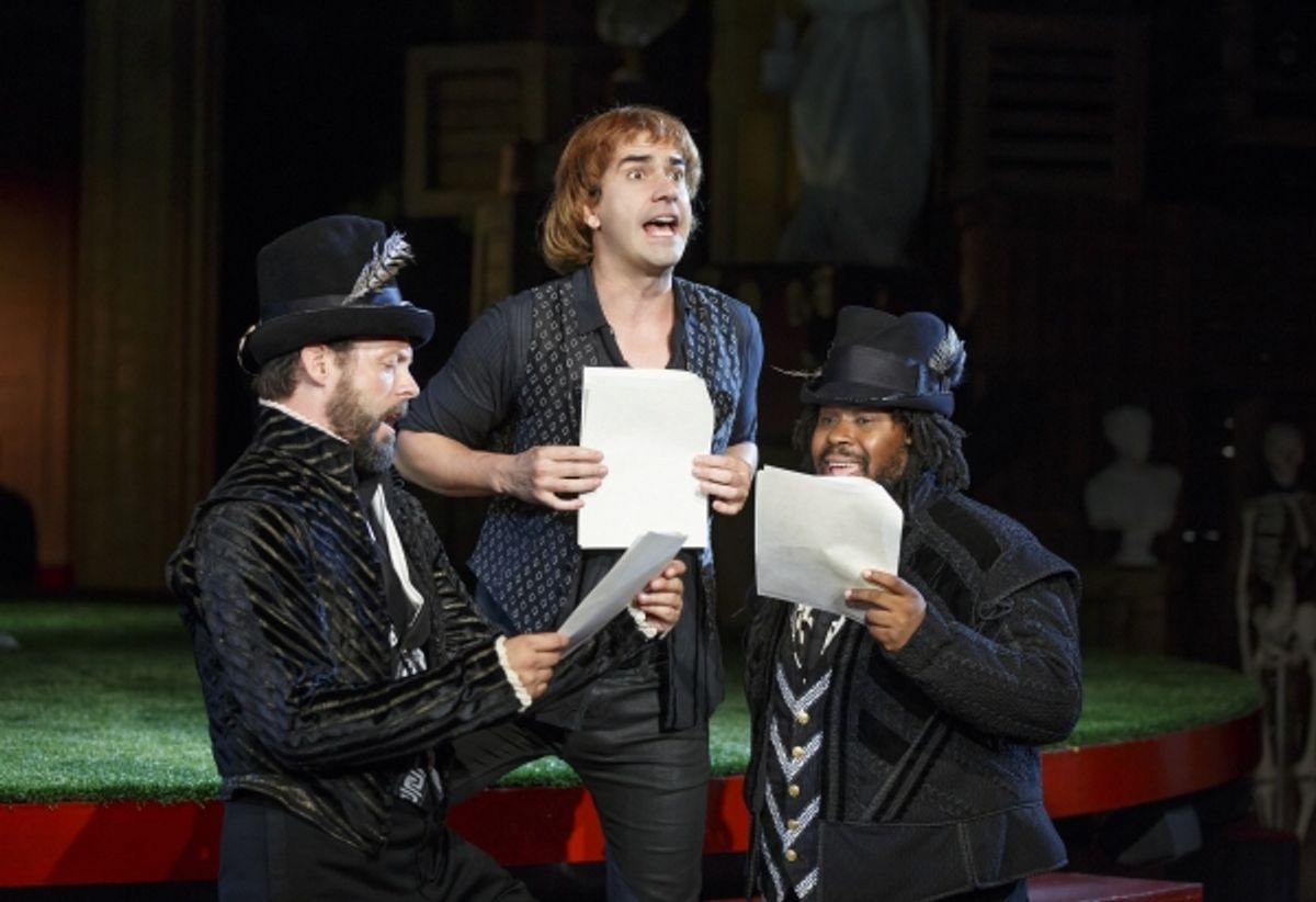 David Furr, Hamish Linklater, and Jacob Ming-Trent at 