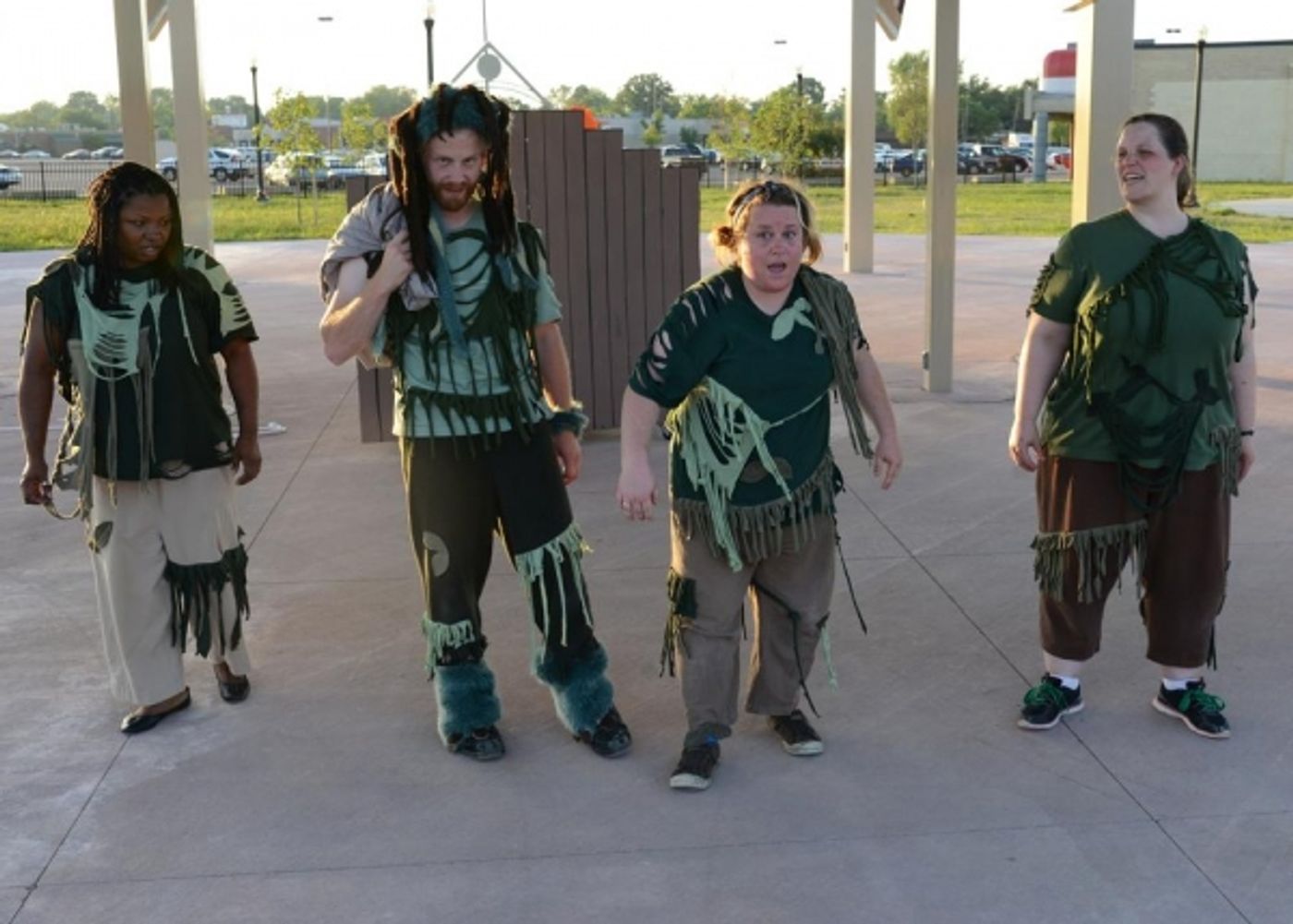 Photo Flash: Sneak Peek at Open Book Theatre's WILEY AND THE HAIRY MAN  Image