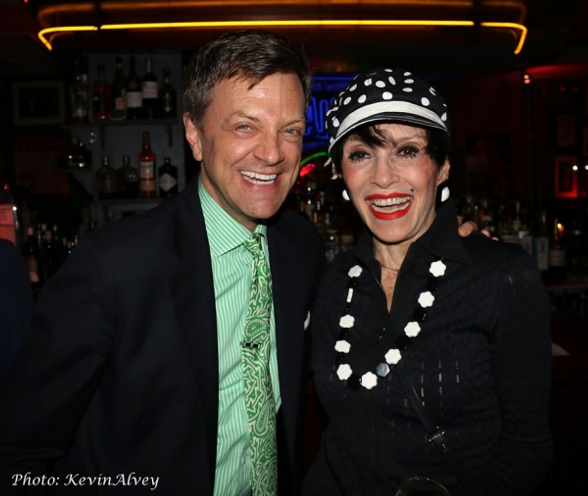 Jim Caruso and Liliane Montevecchi at 