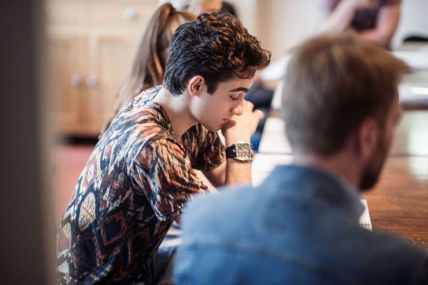 Photo Flash: First Look at Rehearsals of West End's McQUEEN Starring Stephen Wight  Image