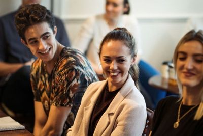 Andrei Teodor Iliescu, Amelia Jackson, Jessica Buckby Photo