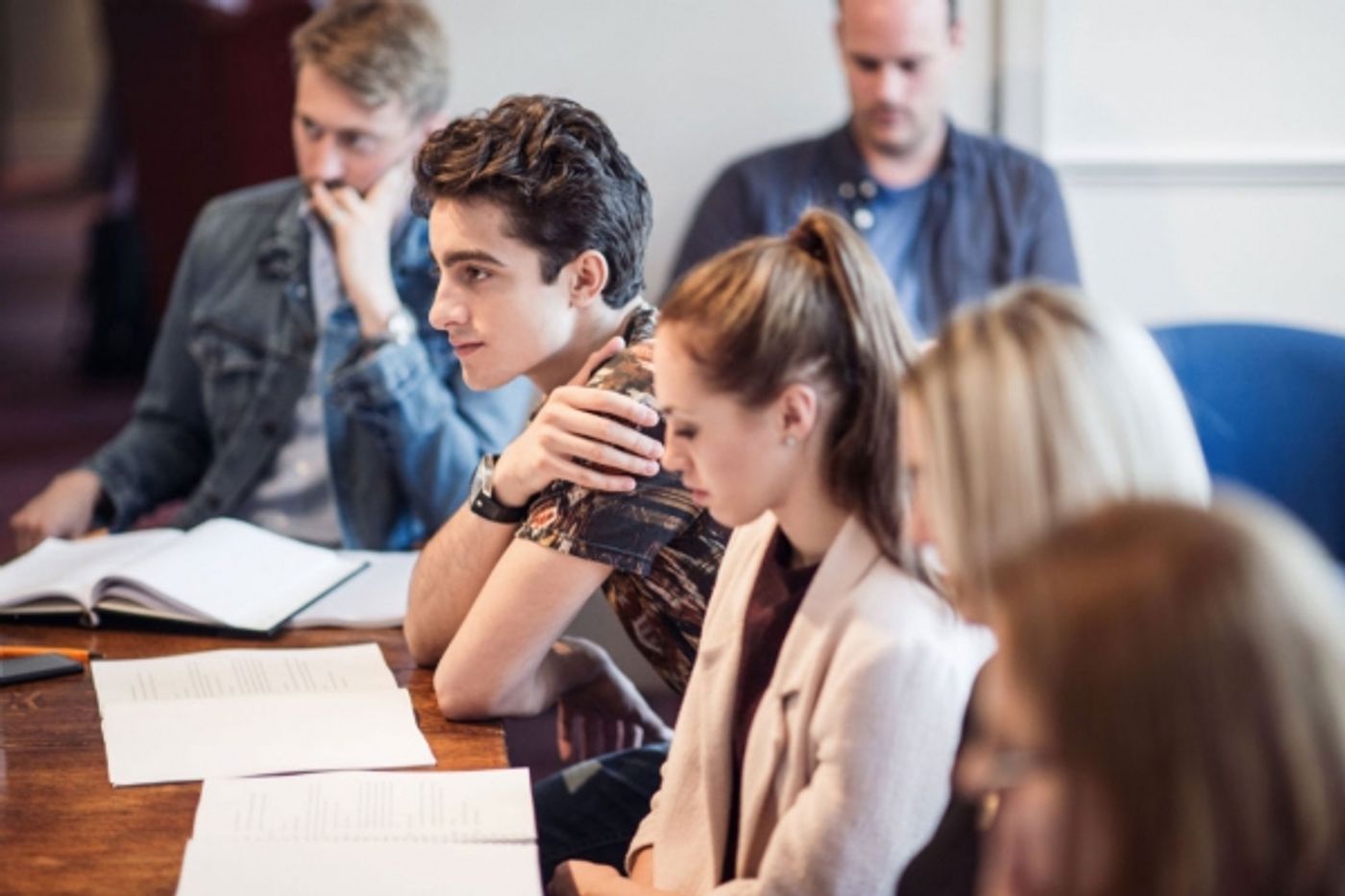 Photo Flash: First Look at Rehearsals of West End's McQUEEN Starring Stephen Wight  Image