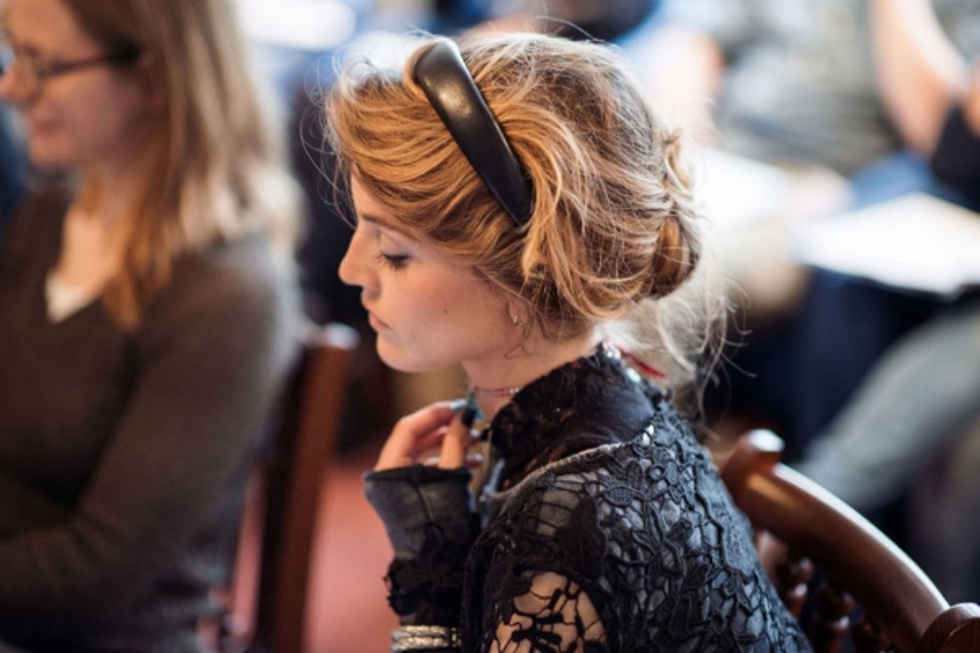 Photo Flash: First Look at Rehearsals of West End's McQUEEN Starring Stephen Wight  Image