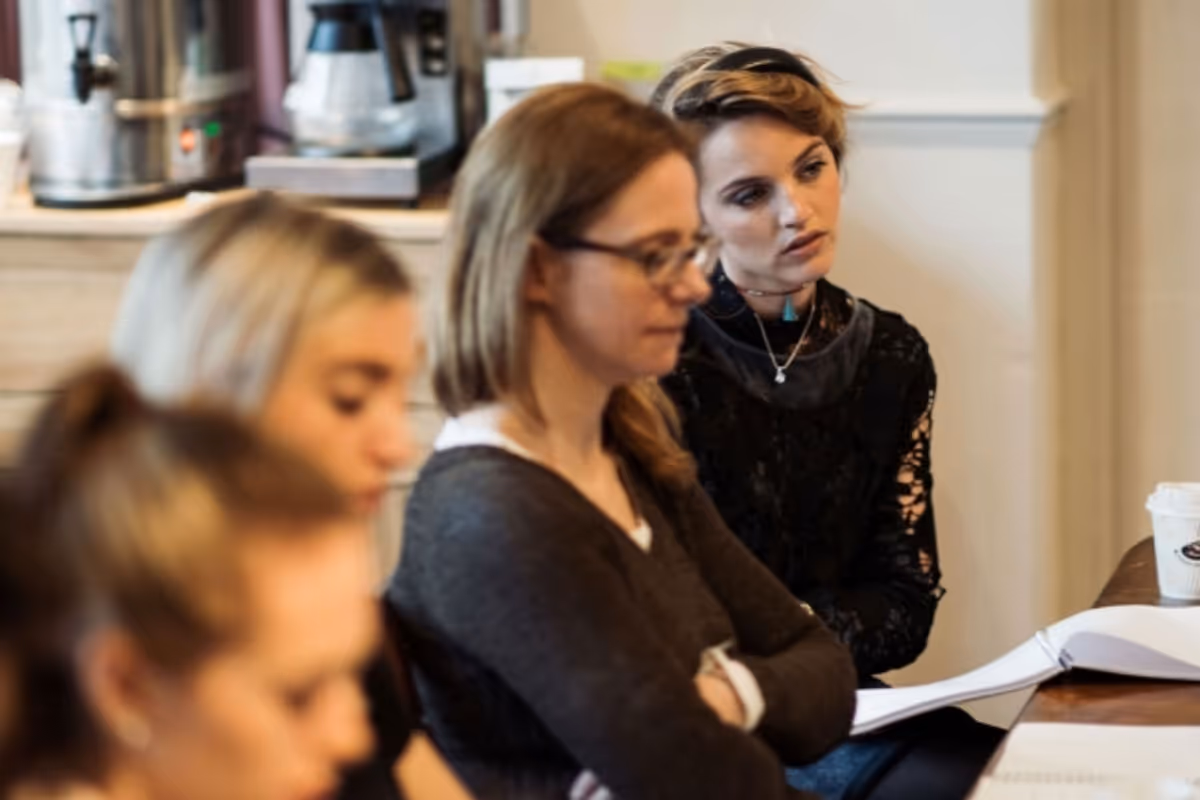 Eloise Hyman at First Look at Rehearsals of West End's McQUEEN Starring Stephen Wight