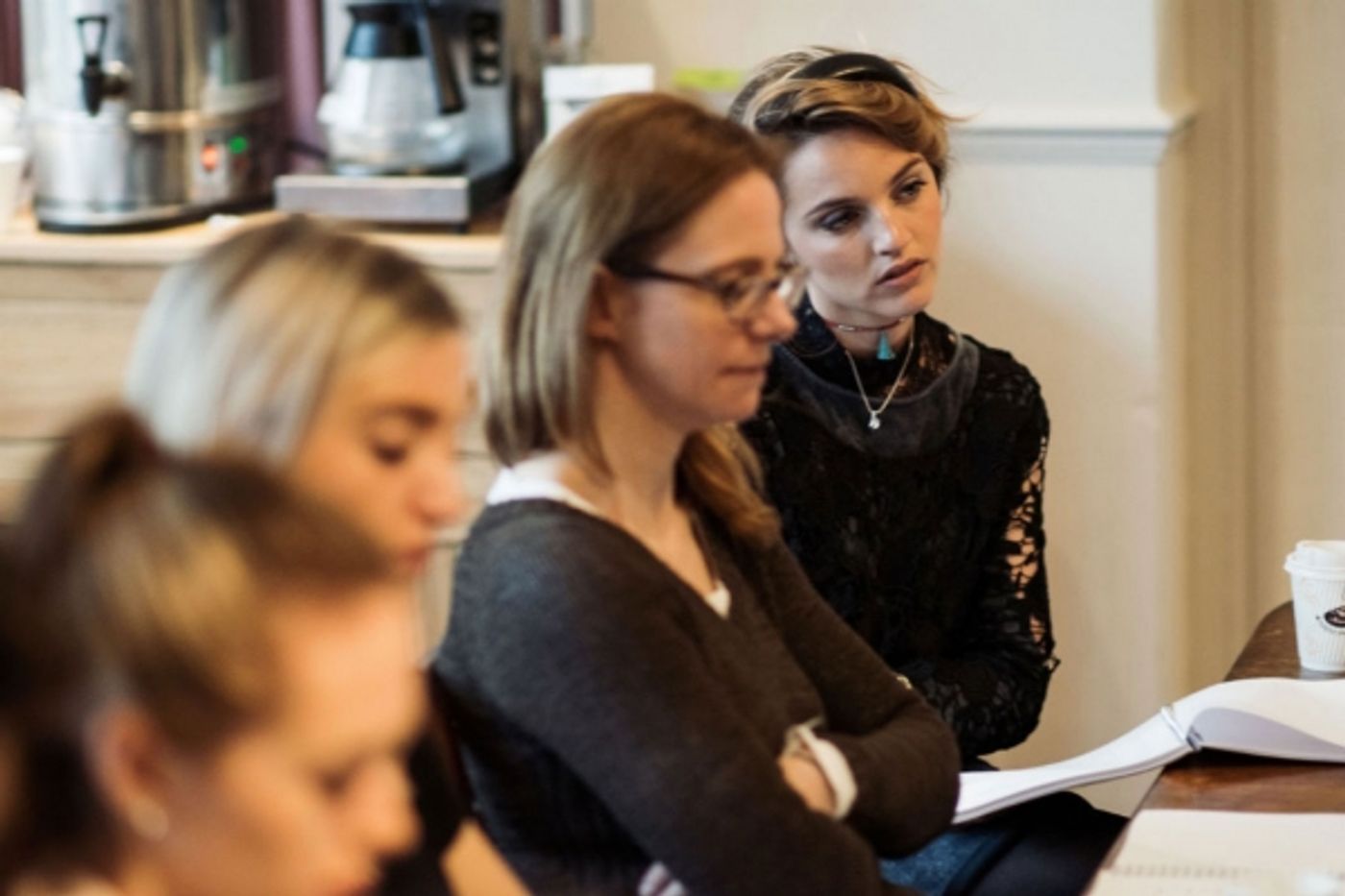 Photo Flash: First Look at Rehearsals of West End's McQUEEN Starring Stephen Wight  Image