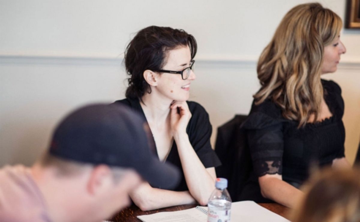 Laura Rees, Tracy-Ann Oberman at 