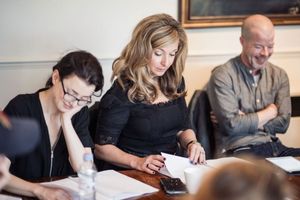 Laura Rees, Tracy-Ann Oberman, Stephen Wight Photo