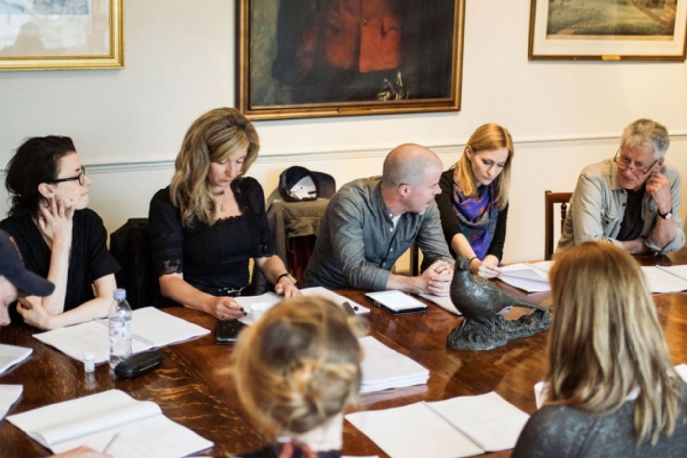 Photo Flash: First Look at Rehearsals of West End's McQUEEN Starring Stephen Wight  Image