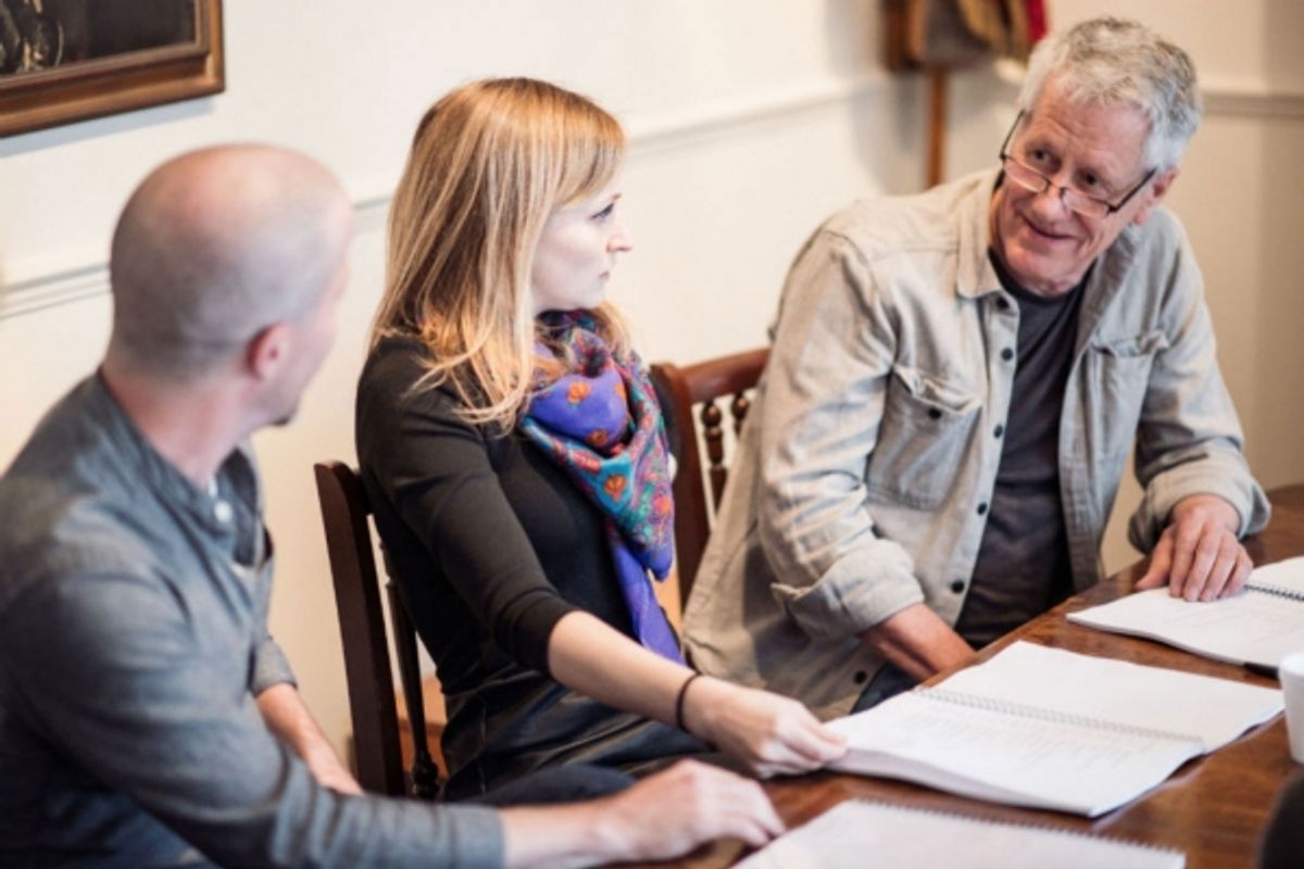 Stephen Wight, Carly Bawden, Michael Bertenshaw at 