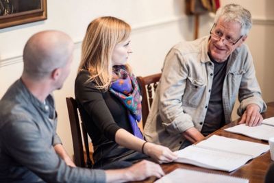 Stephen Wight, Carly Bawden, Michael Bertenshaw Photo