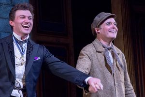 Bryce Pinkham, Jefferson Mays @ BroadwayWorld Bryce Pinkham, Jefferson Mays Photo