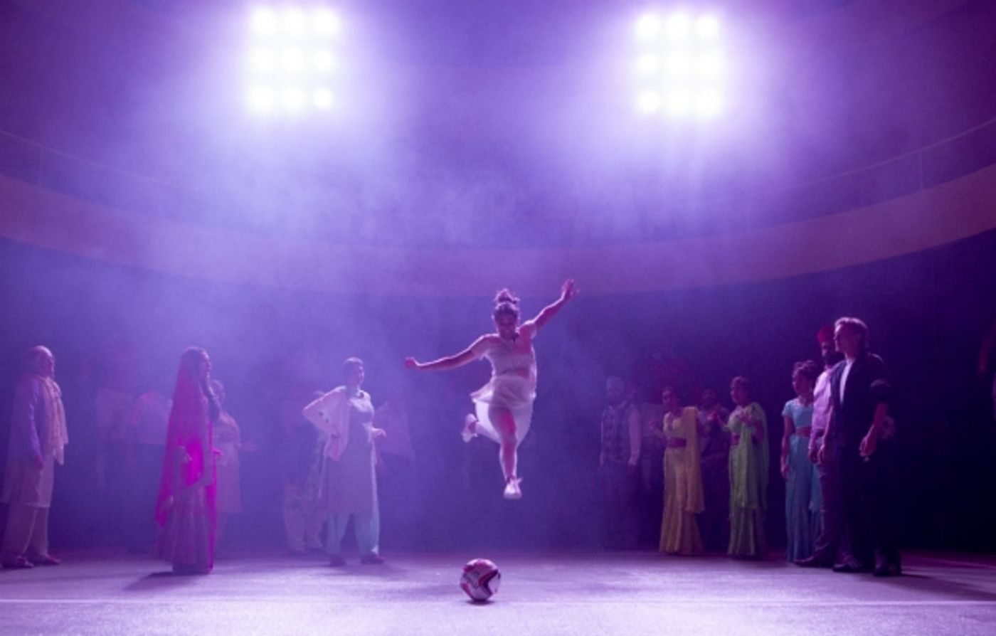 Photo Flash: First Look at Natalie Dew, Lauren Samuels and More in West End's BEND IT LIKE BECKHAM  Image