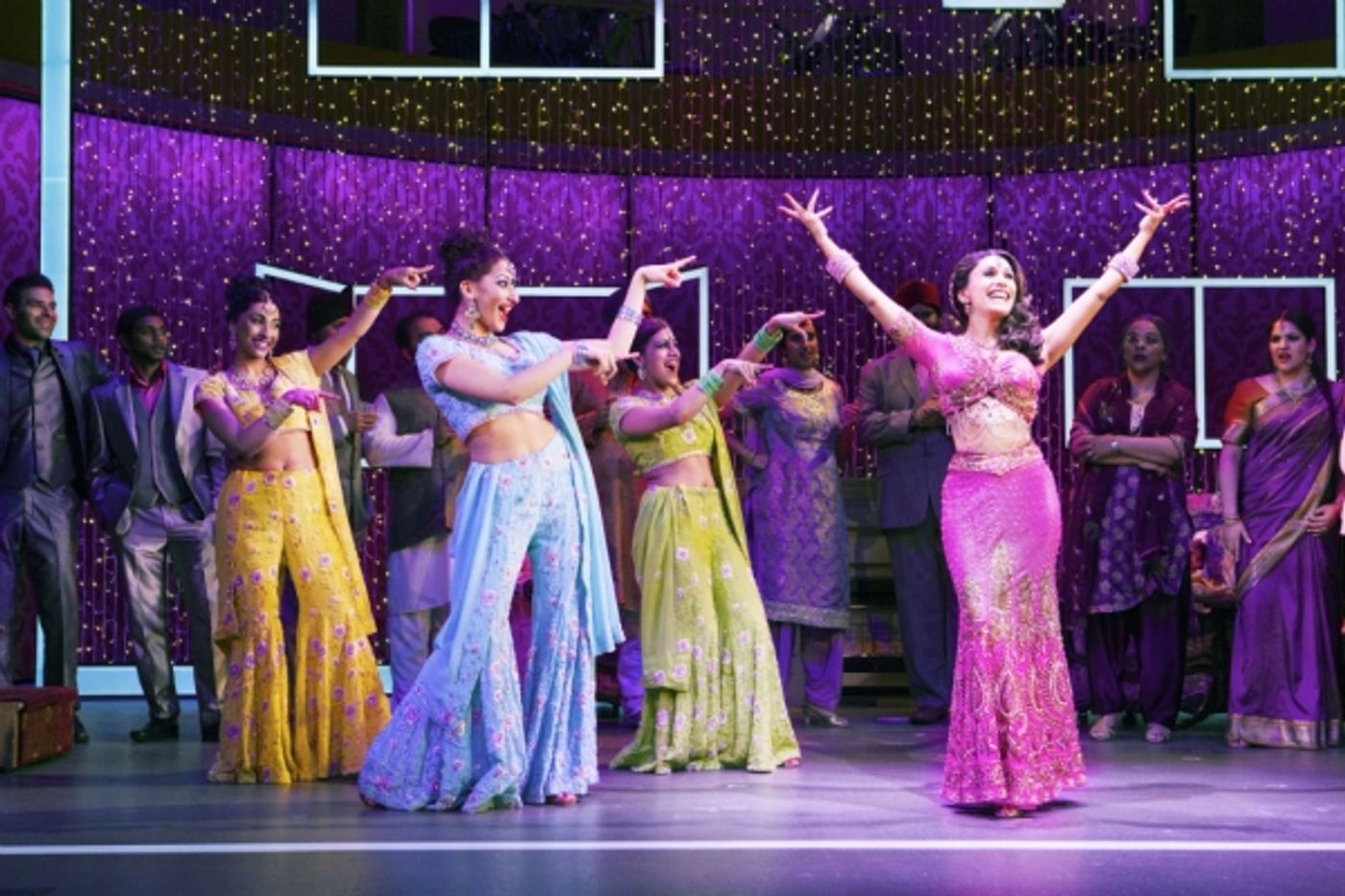 Photo Flash: First Look at Natalie Dew, Lauren Samuels and More in West End's BEND IT LIKE BECKHAM  Image