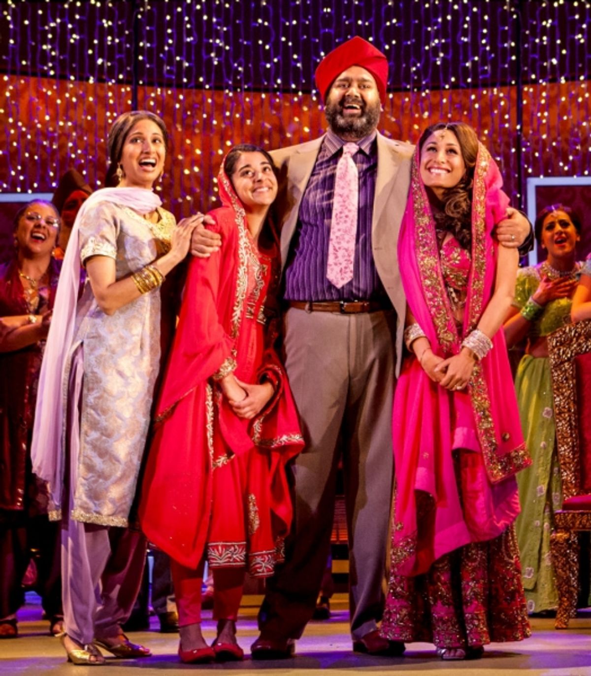 Natasha Jayetileke, Natalie Dew, Tony Jayawardena, Preeya Kalidas at 