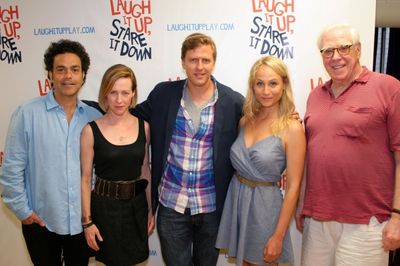 Maury Ginsberg, Amy Hargreaves, Jayce Bartok, Katya Campbell and playwright Alan Hrus Photo
