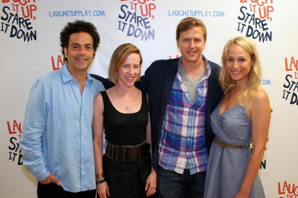 Maury Ginsberg, Amy Hargreaves, Jayce Bartok, and Katya Campbell at 