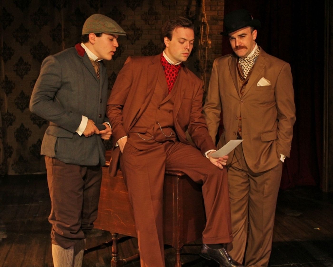 Photo Flash: First Look at Cortland Rep's SHERLOCK HOLMES & THE WEST END HORROR  Image