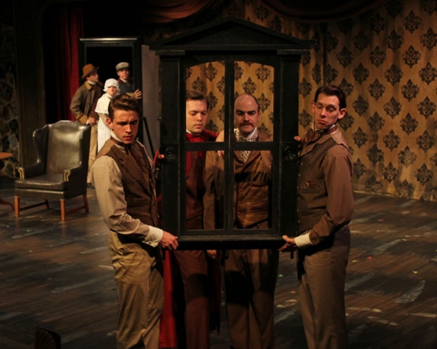 Photo Flash: First Look at Cortland Rep's SHERLOCK HOLMES & THE WEST END HORROR  Image