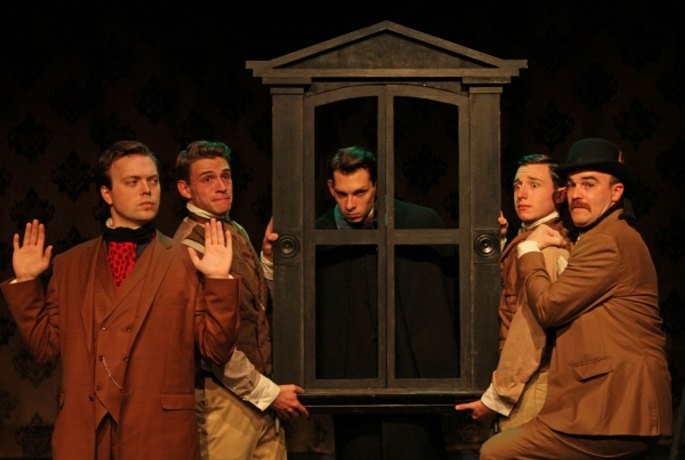 Photo Flash: First Look at Cortland Rep's SHERLOCK HOLMES & THE WEST END HORROR  Image