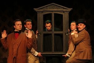 James Taylor Odom, Logan Mortier, Connor Cook, Joel Stigliano Photo