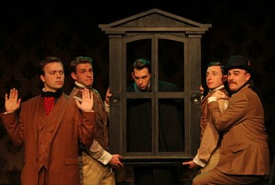 James Taylor Odom, Logan Mortier, Connor Cook, Joel Stigliano Photo