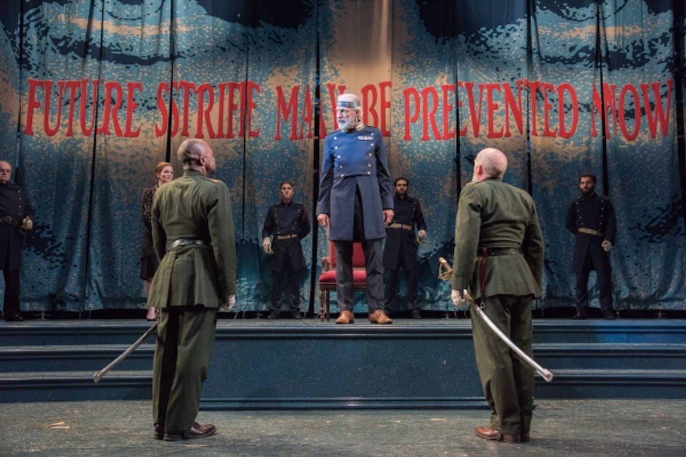 Photo Flash: First Look at Will Lyman in Commonwealth Shakespeare's KING LEAR, Opening Tonight  Image