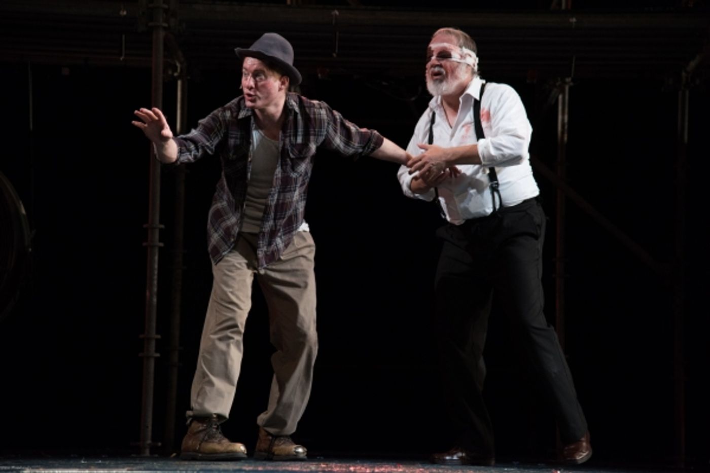 Photo Flash: First Look at Will Lyman in Commonwealth Shakespeare's KING LEAR, Opening Tonight  Image