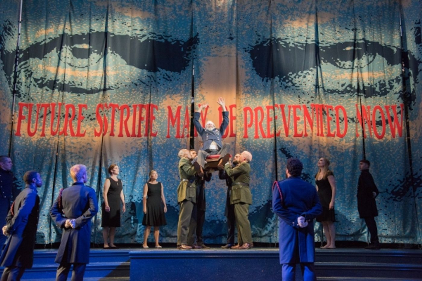 Photo Flash: First Look at Will Lyman in Commonwealth Shakespeare's KING LEAR, Opening Tonight  Image