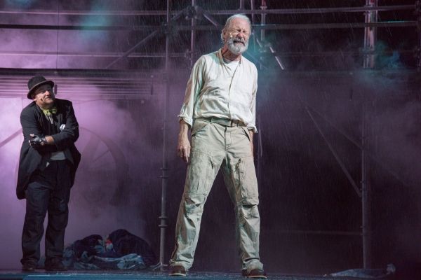 Fool (BranDon Whitehead) and King Lear (Will Lyman) Photo