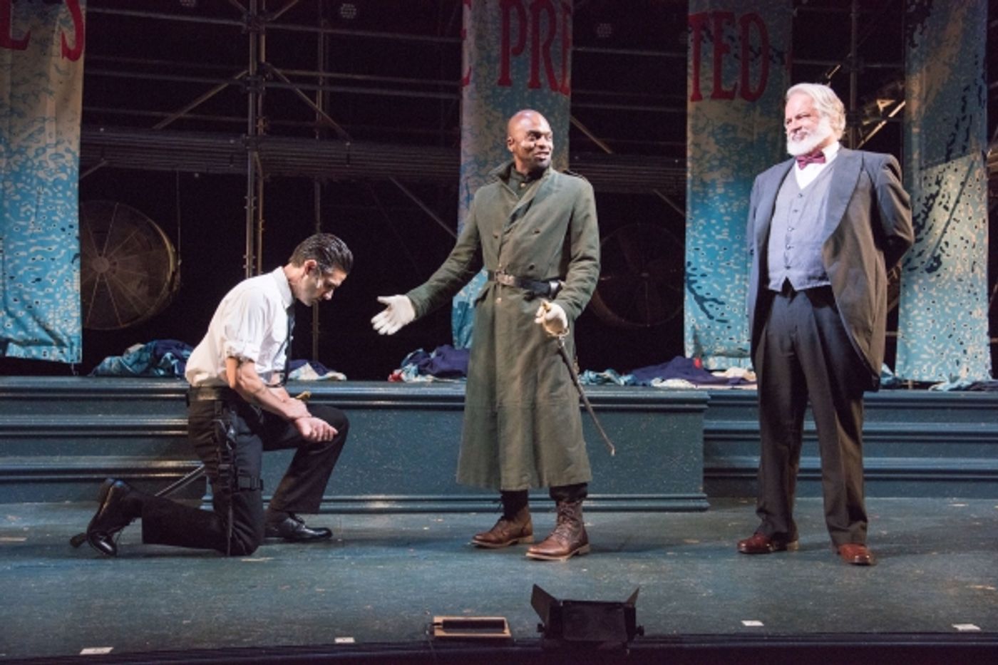 Photo Flash: First Look at Will Lyman in Commonwealth Shakespeare's KING LEAR, Opening Tonight  Image